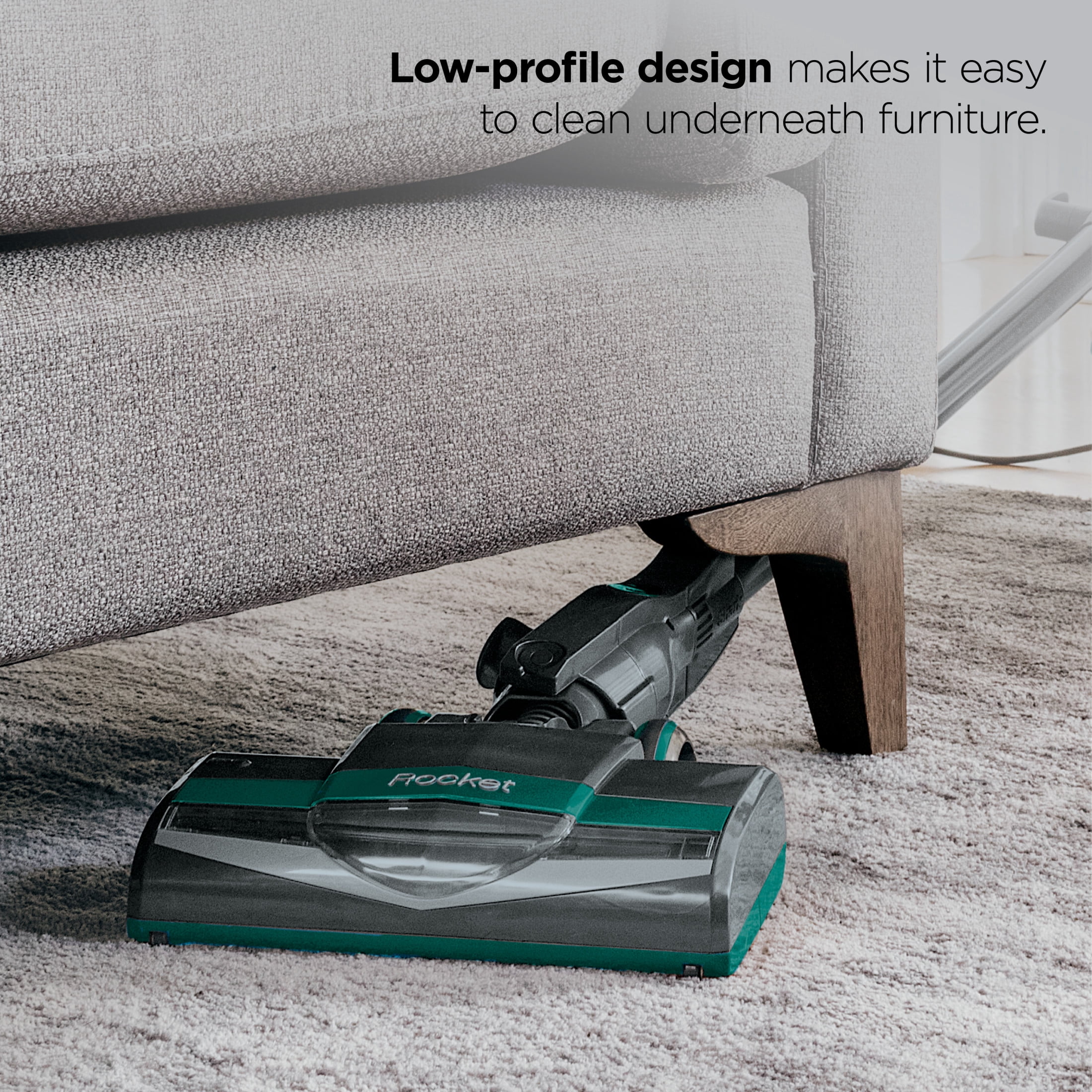 Shark Corded Stick Vacuum, Carpet and Hardfloors, Pet Friendly, Removable Handheld, CS110EM Green/Gray