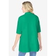 thumbnail image 3 of Woman Within Plus Size Knit Shirt With Free Tank, 3 of 6