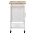 thumbnail image 2 of CorLiving Sage Wood Kitchen Cart, 2 of 9
