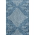 thumbnail image 2 of Unique Loom Outdoor Modern Collection Area Rug - Tambor (4' x 6' Rectangle Blue/Ivory), 2 of 6