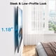 thumbnail image 5 of PERLESMITH Soporte fijo de pared para TV, diseño de perfil bajo para la mayoría de televisores de pantalla plana LED LCD OLED-4K de 26 a 60 pulgadas de hasta 115 lb, soporte fijo ultradelgado para TV, 5 of 5