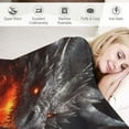 thumbnail image 3 of HENGT Fire Dragon Blanket, Dragon Gifts for Women Men, Cozy Fuzzy Soft Throw Blanket for Couch Bed Sofa Travel, Lightweight Plush Flannel Blankets and Throws, 3 of 6