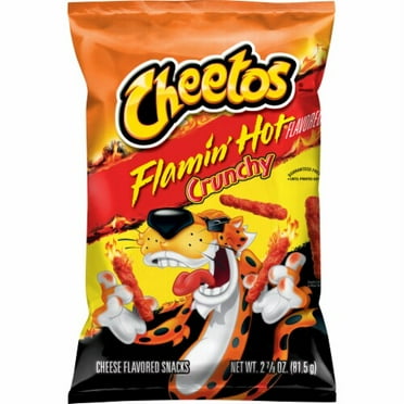 CHEETOS Flamin' Hot Cheese Flavored Snacks 2.875 oz Packaging May Vary