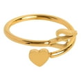 thumbnail image 3 of Xihbxyly Anillos de Inicial de Oro, Anillo Apilable con Letra Abierta, Joyería Ajustable con Alfabeto, Regalos Personalizados Únicos, Accesorio de Moda para Mujer, Perfecto para Mamá o Novia., 3 of 3