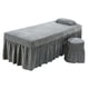 thumbnail image 4 of Cubierta de Belleza , Juegos de Sábanas para de Masaje de Salón, Sábana de Transpirable con Orificio para Res gris, 4 of 9