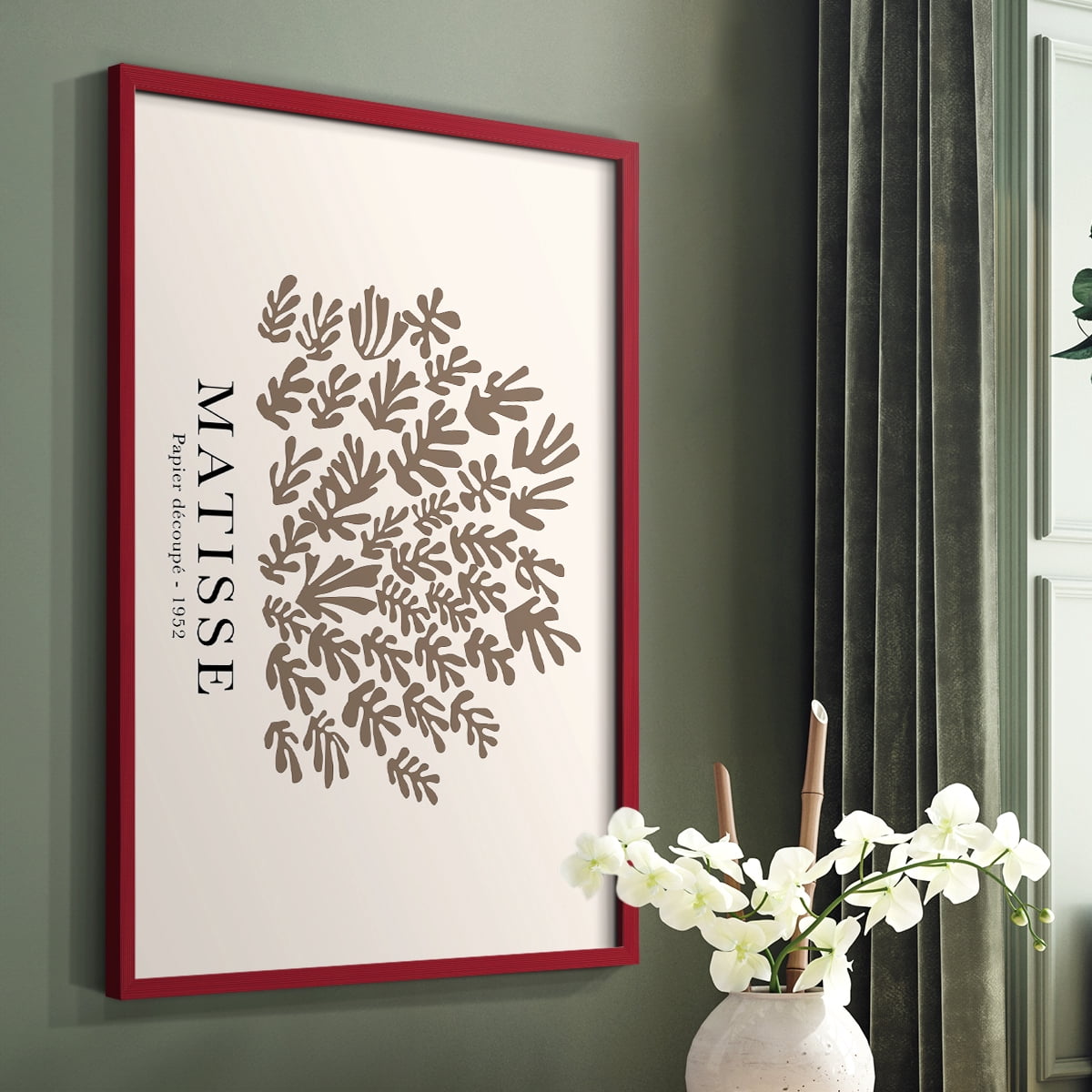 Matisse CCLII in Solid Wood 11 x 14 Framed Print