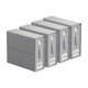 thumbnail image 3 of XWSHYW Contenedores de Almacenamiento Caja de Almacenamiento de 4 Piezas para Guardar Ropa, Fundas de Edredón y Sábanas de Tela Plegables Opcionales., 3 of 3