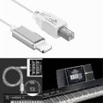 thumbnail image 1 of Lightning To Type-b Midi Keyboard Converter Usb 2.0 Cable For Iphone 7 8 X Ipad, 1 of 2