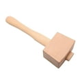thumbnail image 4 of Martillo de madera de mazos de madera con mango de carpinteros Manual Manual Hammer para el trabajo Herramienta de fabricación de carpintería de, 4 of 9