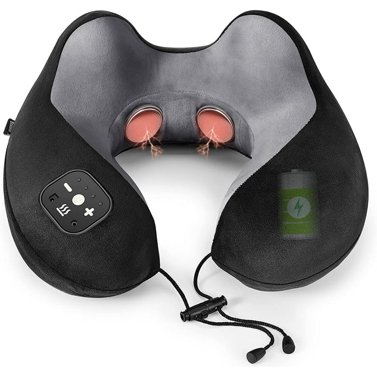 Nateck Cervical and Neck Massager | Pillow Portable Heated Massage Ideal  for Travel, Relaxation and …See more Nateck Cervical and Neck Massager 
