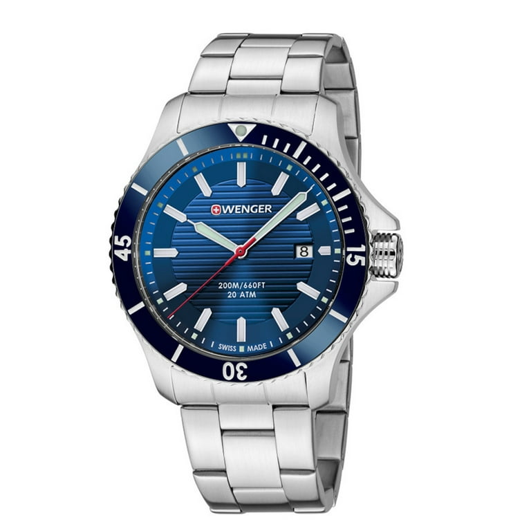 Wenger sea force blue top