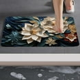 thumbnail image 5 of Btomtd 24"x16" Diatomite Three Dimensional Flower Doormat, Non Slip Quick Drying Floor Mat, Soft Washable Carpet and Area Rug for Bathroom and Foot Comfort, G, 5 of 6