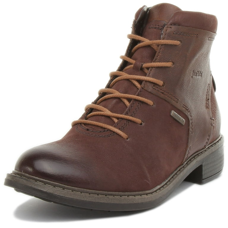 Josef Seibel Women s Selena 50 Waterproof Nubuck Leather Ankle Boots