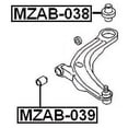 thumbnail image 2 of Febest FRONT BUSHING, FRONT CONTROL ARM # MZAB-039 OEM LC62-34-470, 2 of 2
