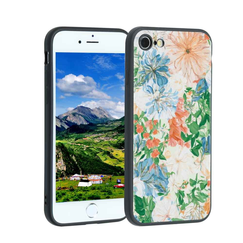 Floral288 Phone Case, Degined for iPhone SE 2020 Case Men Women