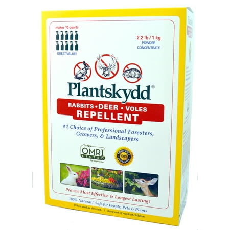 Plantskydd 2.2 lb Deer Repellent Concentrate makes 2.5 gallons spray | Rabbit repellent