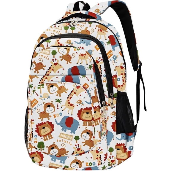 Rickyh Style Kids School Backpack Lightweight Floral & Animal Bookbag