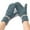Blue, variant on Unisex Winter Knitted Warm Mittens for Adults Couples Thermal Soft Touchscreen