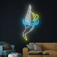 thumbnail image 3 of Handmadetneonsign Duck Diving Neon Light, Diving Duck Led Light, Duck Led Sign, Duck Swimming Neon, 3 of 5