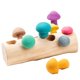 thumbnail image 4 of Juguete De Madera Para Recoger Setas Para Bebés, Juego Educativo Temprano De Clasificación De Formas De Colores De Madera Para Niños Serendint FN006152-00, 4 of 6