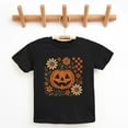 thumbnail image 2 of Pumpkin Floral Grunge - Youth Short Sleeve Graphic T-Shirt and Toddler Short Sleeve Graphic T-Shirt, 2 of 16