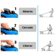thumbnail image 5 of Correa Retráctil Para Mascotas De 3 M De Largo Color Azul, 5 of 7