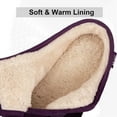 thumbnail image 5 of LongBay Women's Diabetic Adjustable Slippers Comfy Cozy Furry Memory Foam House Shoes for Arthritis Edema., 5 of 6