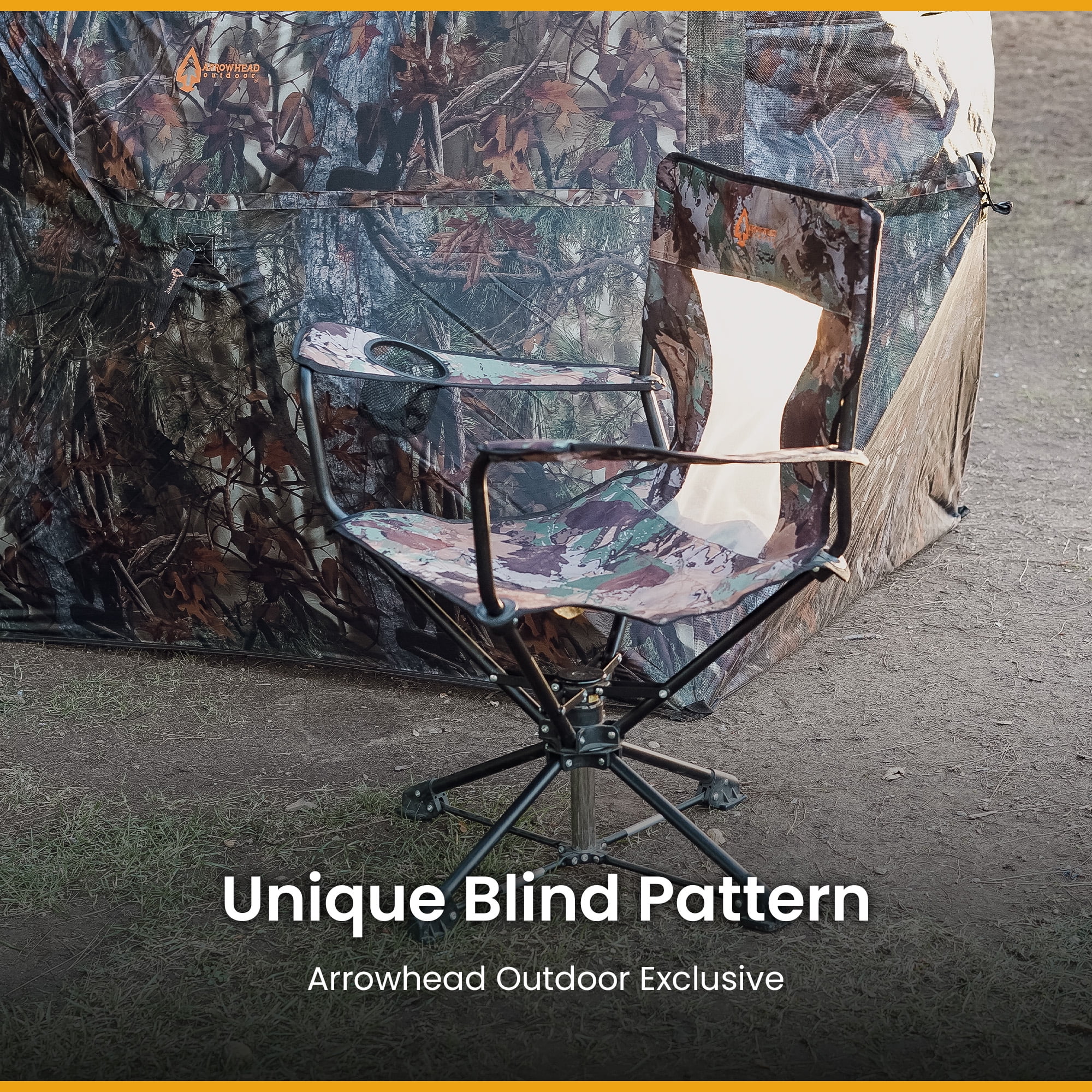 ARROWHEAD OUTDOOR KKS0320U Degree Swivel Hunting Chair w