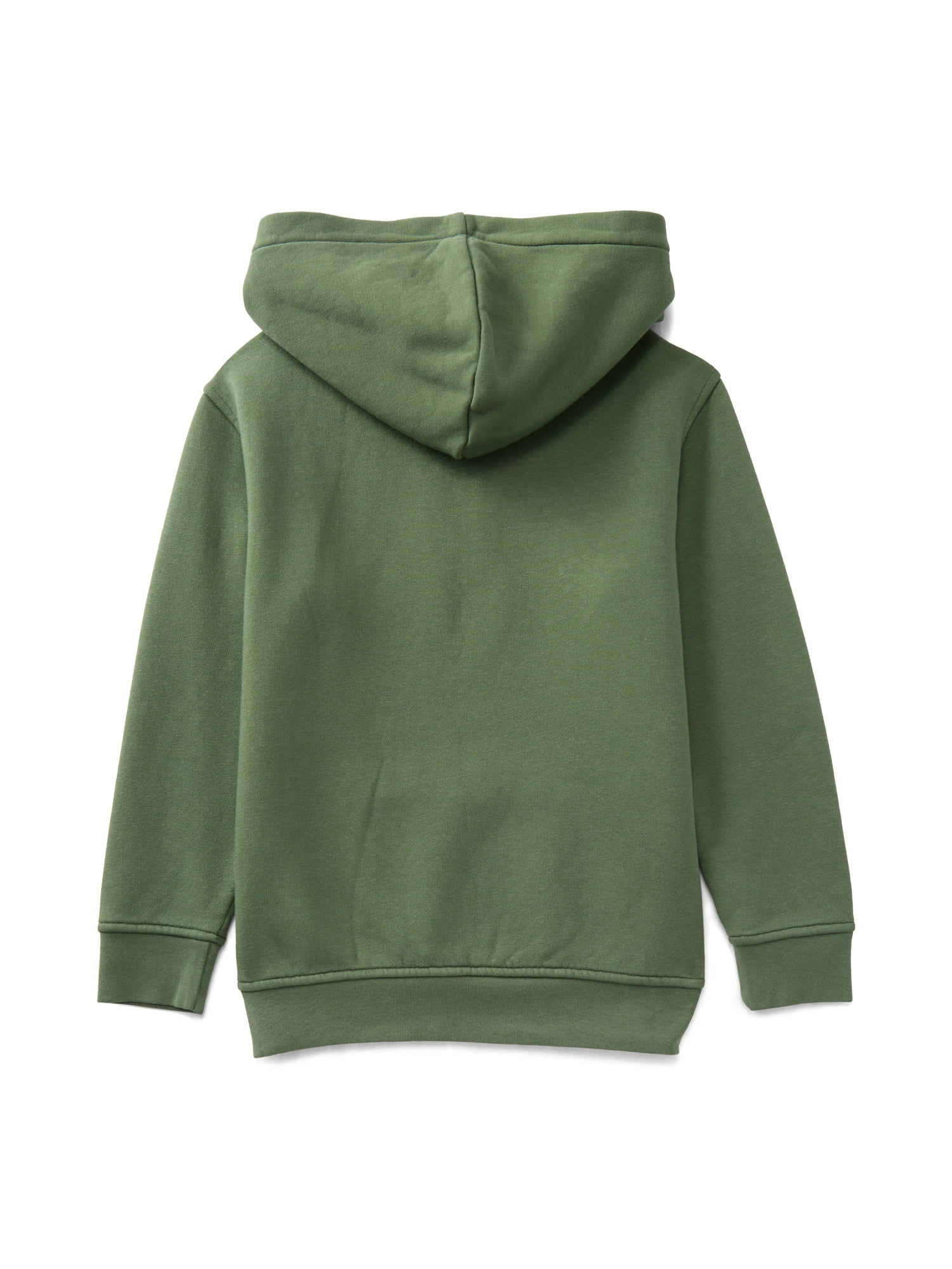 Wonder Nation Boys' Fleece Hoodie with Long Sleeves, Sizes 4-18 & Husky