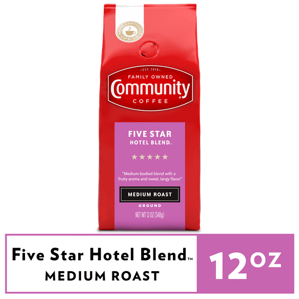 Community Coffee Five Star Hotel Blend™ 12 Ounce Bag