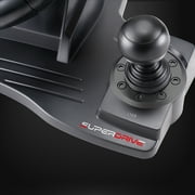Subsonic - Superdrive GS550 Steering Wheel, 270° Rotation, with Pedals, Paddle Shifter and Vibration. Compatible Switch 2 / Switch, PS4, Xbox One, xbox Series x/S, PC – Black