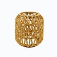 Conical Rattan Shade Woven Paper Rope Lampshade 5.51