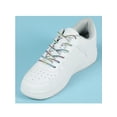 thumbnail image 2 of INSPIRE CHIC 2 Pairs Reflective Shoelaces Round Colorful Shoe Laces for Shoes White Rainbow Bling 100cm/39.4", 2 of 6