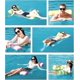 thumbnail image 5 of 2-Packs Pool Floats Adult Size - 4-in-1 Pool Floaties with Pump,Multi-Purpose Pool Float Pool Toys,Pool Hammock,Saddle,Chair,Pool Lounger Float,Drifte, 5 of 5