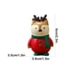 thumbnail image 3 of Fiudx Ofertas y liquidaciones Adornos de decoración navideña Adornos artesanales de Papá Noel, 3 of 6