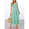 thumbnail image 4 of Vestido MEROKEETY Vestido midi sin mangas de verano 2025 para mujer, 4 of 8