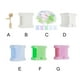 thumbnail image 5 of Advancent Tablero de bobinado, bobinas de hilo, carrete de cable, bobinadora de alambre, accesorios de tejer multiusos, almacenamiento artesanal Type1 NO1, 5 of 6