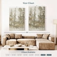 thumbnail image 4 of Elephant Stock Thicket Of Trees Ii Wall Art - Vertical Canvas Wall Art - Living Room Wall Decor - Abstract Canvas - Beige And Gold Decor By Tim O'toole - 34" x 51", 4 of 8