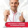 thumbnail image 4 of Ever Ready First Aid Dual Head Acoustic Stethoscope, Pink Tube, 4 of 5