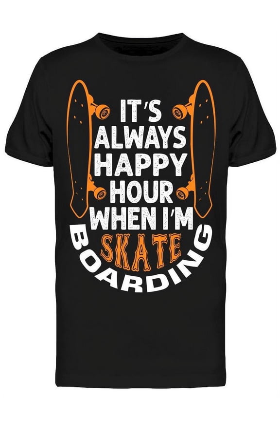 It's Always Happy Hour T-Shirt Men -Image by Shutterstock, Male Medium