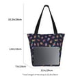 thumbnail image 3 of Balery Colorful Insects Bolsa de Hombro con Diseño, Bolsa Grande y Duradera, Bolsa Versátil para Compras, 3 of 6