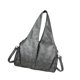 thumbnail image 4 of Bolso bandolera minimalista de piel sintética para la universidad y la calle. Gris, 4 of 9