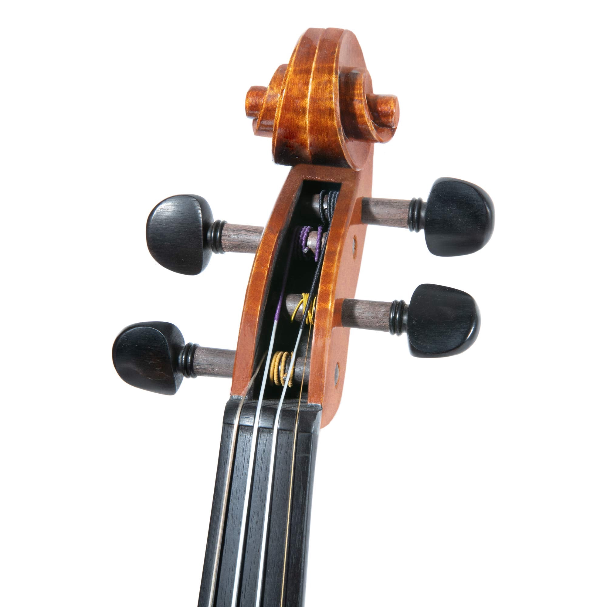 MI&VI SOLOIST’S Violin Strings — 4/4 Scale Full Set (G-D-A-E) with Golden E-String | Synthetic Core | Ball-End | Medium Gauge Tension - By MIVI Music