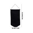 thumbnail image 2 of 2 Pcs Norse Decor Blank Cotton Canvas Banner Pin Banners DIY Blank Canvas Banner Pin Badge Display Button Pin Holder Display, 2 of 2