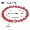 thumbnail image 2 of RSAMD Luxury Crown Natural Stone Matte Black Charm Men's Copper Bead Fashion Bracelets-667-2, 2 of 3