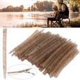 thumbnail image 2 of JShteea 50 Uds. Tubos Alineadores Mangas Gancho Antienredos Goma Suave Pesca Carpa, 2 of 5