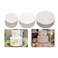 thumbnail image 4 of 3 Tiers Foam Cake Dummies 4" 6" 8", 3PCS Cake Hexagon Foam Cake Model Sugarcraft Flower Decor Practice Polystyrene Foam Photo Prop for Wedding Cake Supplies Decorating Walmart Pallets, 4 of 5