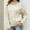 Khaki, variant on Dvkptbk Sweaters for Women Women's Winter Print Half Turtleneck Long Sleeved Loose Sweater Clothes on Clearance