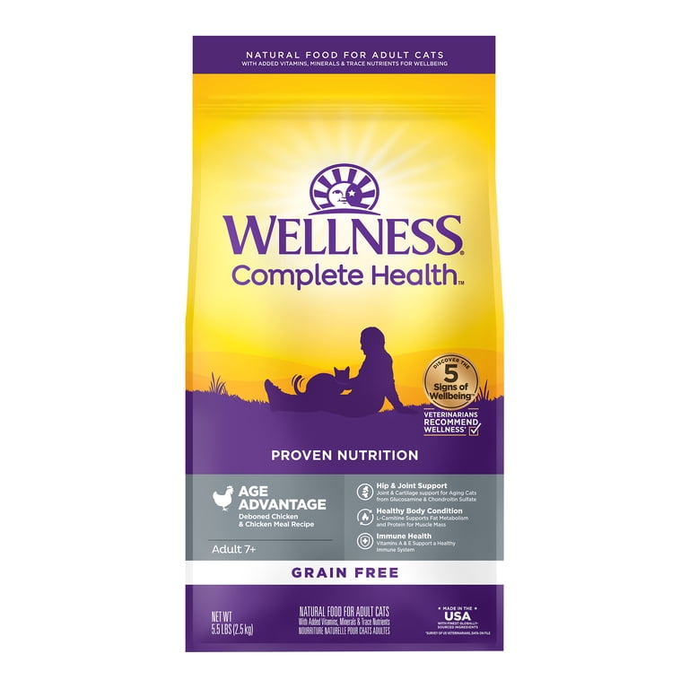 Wellness Complete Health Senior Chicken, 5.5 lb photo 1