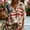 Colorful, variant on Helii 250th Anniversary Shirt Women Patriotic Blouse Floral American Flag Lace Trim V Neck Batwing Sleeve Loose Fit Boho Vintage 4th of July Summer Top Colorful,L